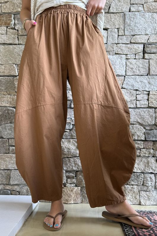 Paloma Classic Barrel Pant Hazelnut